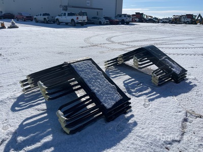 Quantity of (2) 2026 BYT HDTBF45 Tombstone Bale Livestock Feeder (Unused)