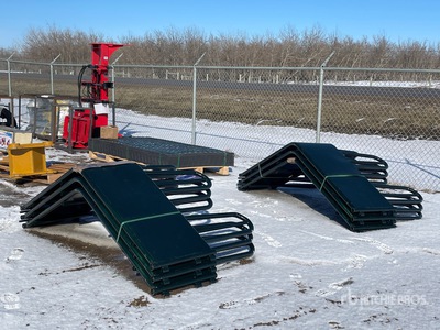 Quantity of (2) 2026 BYT HDTBF45 Tombstone Bale Livestock Feeder (Unused)