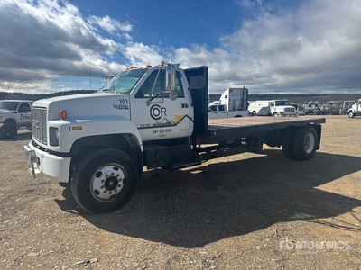 1994 GMC Topkick 4x2 Flatbed Dump Truck