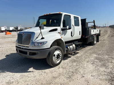 2019 International MV607 4x2 Camión Porta Carretes