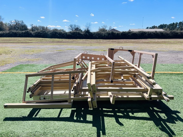 Quantity of Square Aluminum Tubing