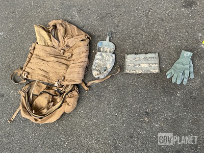 (58) Field Pack Frame Assemblies, (119) M4 Three Mag Pouches & Assorted Items