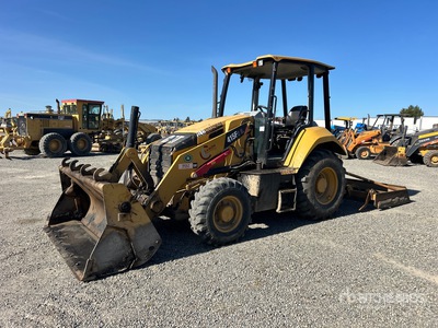 2018 Cat 415F2 IL 4x4 Cargadora para trabajos de jardinería