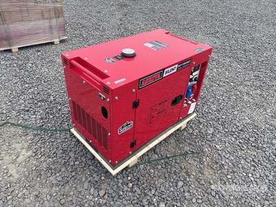 2025 Ashita DG11000SE3 8.5KVA 3 PHASE 50Hz Air cooling diesel engine Tragbarer Generator (Unused)