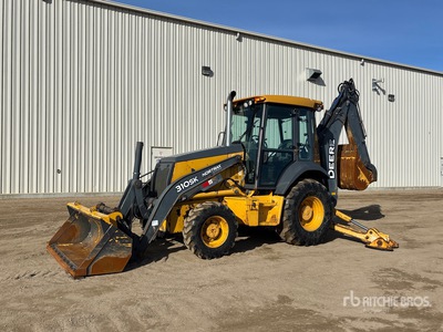 2013 John Deere 310SK 4x4 لودر خلفي