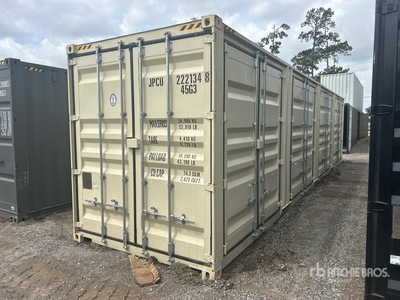 2026 40 ft High Cube Multi-Door Storage Container