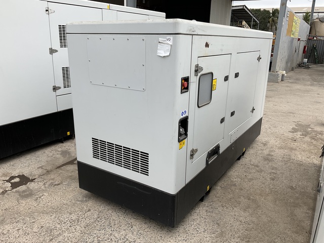 2023 Himoinsa MEC-50 60 kW Skid-Mounted Generator Set (Unused)