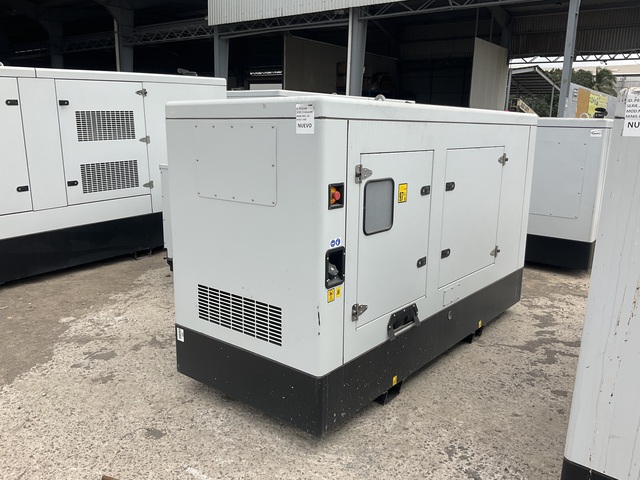 2023 Himoinsa MEC-50 60 kW Skid-Mounted Generator Set (Unused)