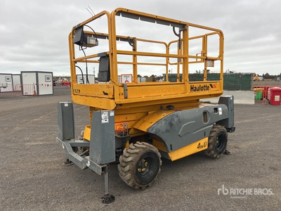 2018 Haulotte Compact 10DX 4x4 Diesel Scissor Lift