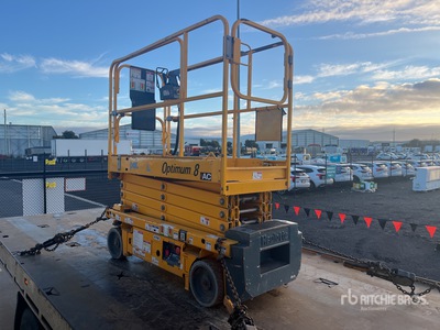 2017 Haulotte Optimum 8AC Electric Scissor Lift