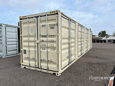 2026 40 ft High Cube Multi-Door Contenedor de almacenamiento