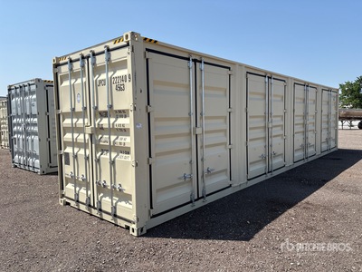 2026 40 ft High Cube Multi-Door Contenedor de almacenamiento