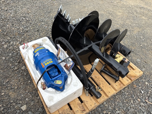 Auger Torque 4500 Max Excavator Auger (Unused)