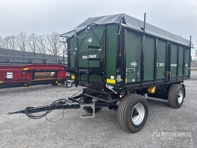 2023 Brantner Z18051/2 XXL 3-Way Tipping Trailer (Unused)