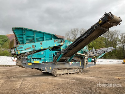 2015 Powerscreen 1400 Warrior Tracked Screen Plant