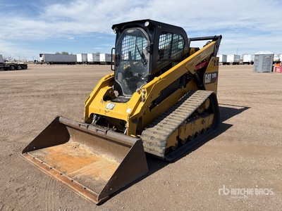 2017 Cat 299D2 Two-Speed High Flow 299D2 Chargeuse sur rails compacte
