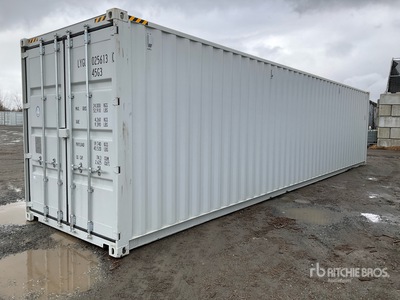 2026 40 ft High Cube Multi-Door Storage Container