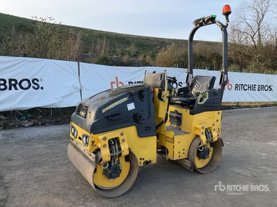 2015 Bomag BW100 مدحلة ذات اسطوانتين