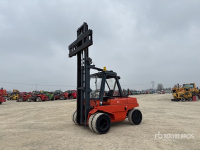 1989 Linde H80D 8000 kg Wózek widłowy