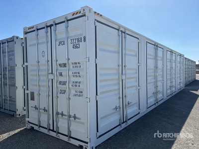 2026 40 ft High Cube 40 Ft High Cube Multi-Door Storage Container