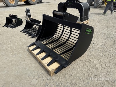 2026 Haener HSL1200 7.10 MS08A Sorting Excavator Bucket (Unused)