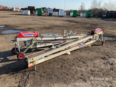 4 in x 6 m Portable Quantity of 2 Conveyor Belt