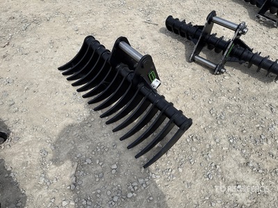 2026 Haener HBR1000-MS03-A Lifting Râteau de pelleteuse (Unused)