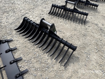 2026 Haener HBR1200-MS03-A Lifting Râteau de pelleteuse (Unused)