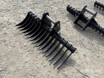 2026 Haener HBR1000-P45A Lifting Râteau de pelleteuse (Unused)