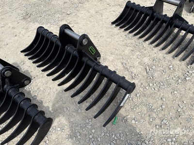 2026 Haener HBR1200-P45A Lifting Râteau de pelleteuse (Unused)