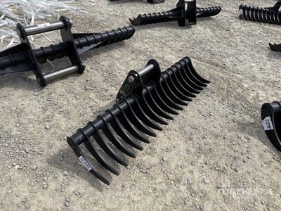 2026 Haener HBR1400-P45A Lifting Râteau de pelleteuse (Unused)