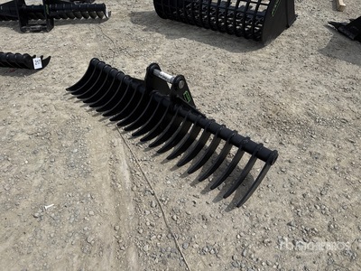 2026 Haener HBR1600-P45A Lifting Râteau de pelleteuse (Unused)