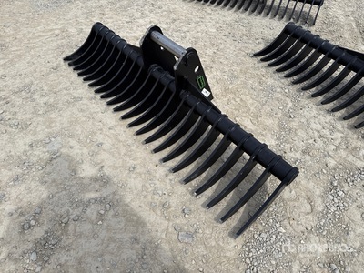 2026 Haener HBR1800-MS08 Lifting Râteau de pelleteuse (Unused)