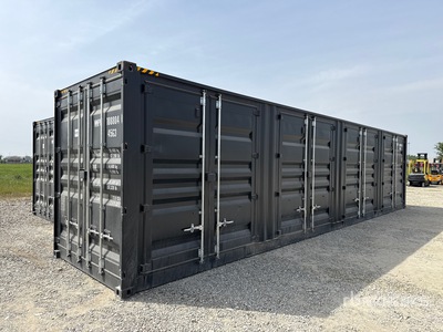 40 ft Multi-Door Open-Sided Contenedor de almacenamiento