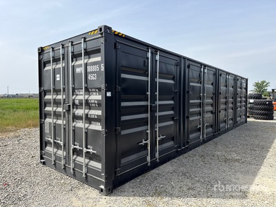 40 ft Multi-Door Open-Sided Contenedor de almacenamiento