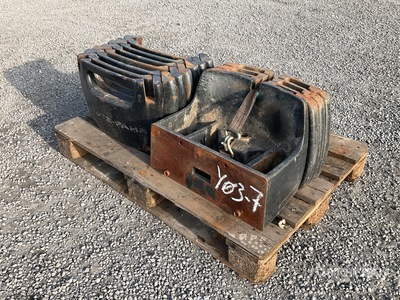 Quantity of (10) Deutz-Fahr Agrotron Contrapesos para Tractor