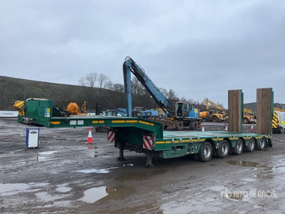 2017 Faymonville F-S45-1AAF 85 ton 5 Axle Extendable Lowboy Trailer