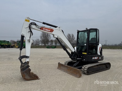 2023 Bobcat E50Z Long Arm Mini escavatore