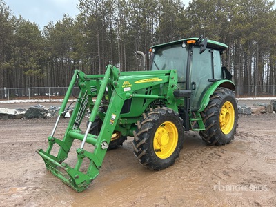 2013 John Deere 5100E 4WD Tractor Agrícola