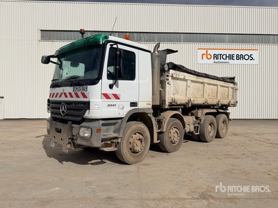 2008 Mercedes-Benz Actros 3241 8x4 Camion Benne Camion à benne basculante Tri/E