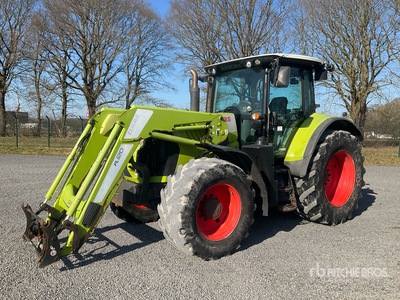 2014 Claas Arion 650 Cebis 4WD Tractor Agrícola
