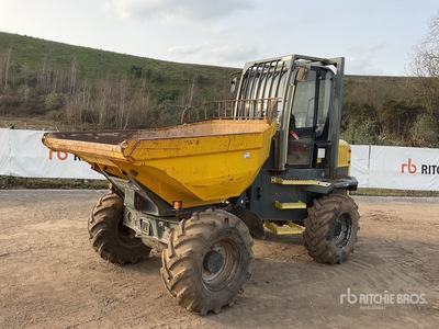 2017 Wacker Neuson 6 ton 4x4 Swivel キャリアダンプ