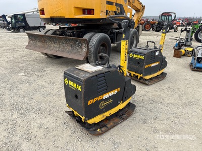 2018 Bomag BPR60/65D Trilplaat