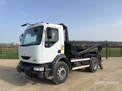 2002 Renault 4x2 Camion Amplirol Camion porteur à faux-cadre basculant