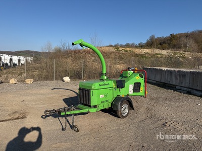 2015 GreenMech Arborist 150 Tow-Behind Broyeur A Branches Astilladora de madera