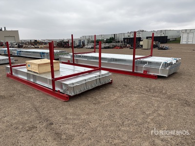 2026 BLUESEA 50 ft x 100 ft High Strength Steel Framed Storage Building (Unused)