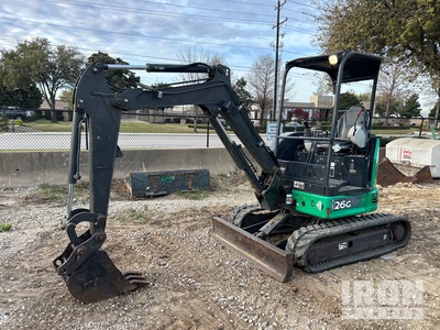 2018 JOHN DEERE 26G Minikoparka