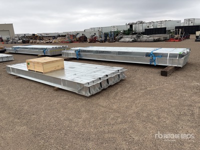 2026 BLUESEA 50 ft x 100 ft High Strength Steel Framed Opslag Gebouw (Unused)