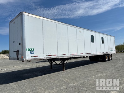 2007 Wabash DVL 53 ft Portable T/A Labortrailer