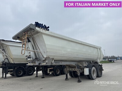 2007 Menci SA740M T/A End Dump Trailer